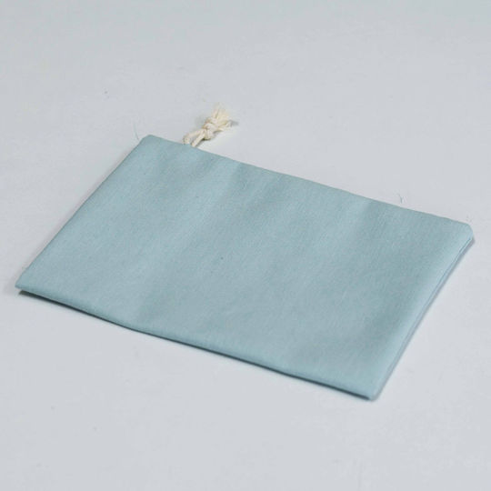 Decocraft Basic Fabric Pouch for Gift Turquoise 14x18cm 12 Pieces