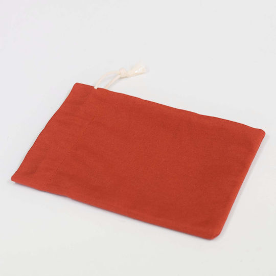 Decocraft Basic Fabric Pouch for Gift Orange 14x18cm 12 Pieces