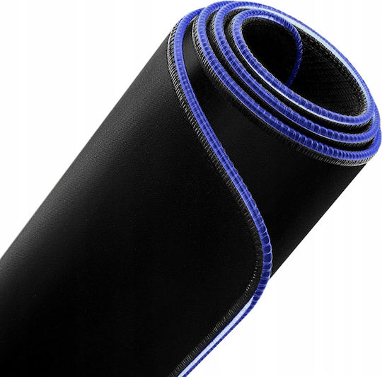 Verk Group Гейминг Мишка Пад XXL (800мм) с RGB Осветление чрез USB Черен