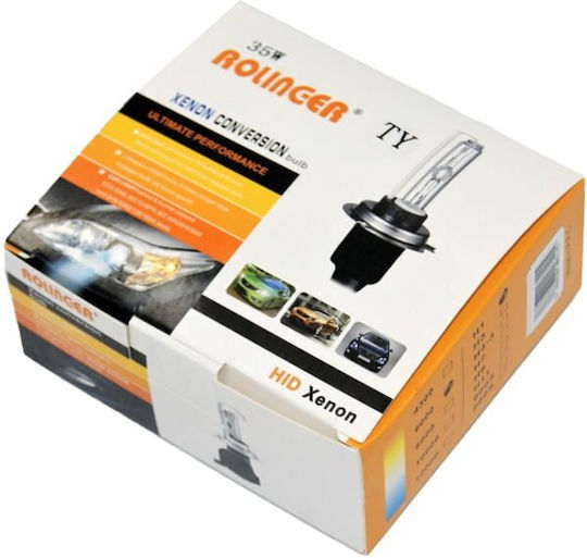 Xenon Σετ Φωτισμού Αυτοκινήτου H1 35W 12V 6000K Ψυχρό Λευκό