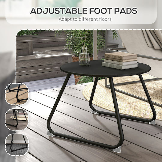 Table 48x48x37cm Black