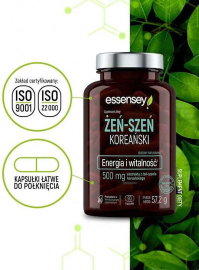 Essensey Korean Ginseng 500mg 90 Mützen