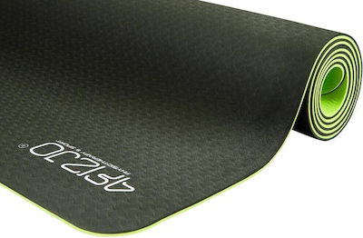 4FIZJO Yoga/Pilates Mat White - Black (183x61cm)