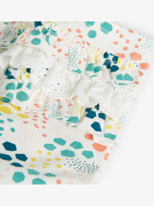 Kids' Set with Leggings Summer 2pcs Ecru