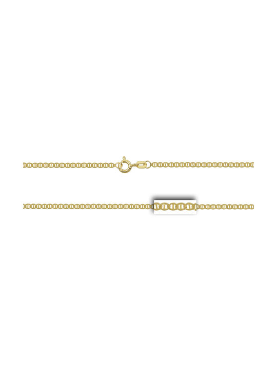 Mv Preziosa Gold Chain Neck 14K Length 50cm