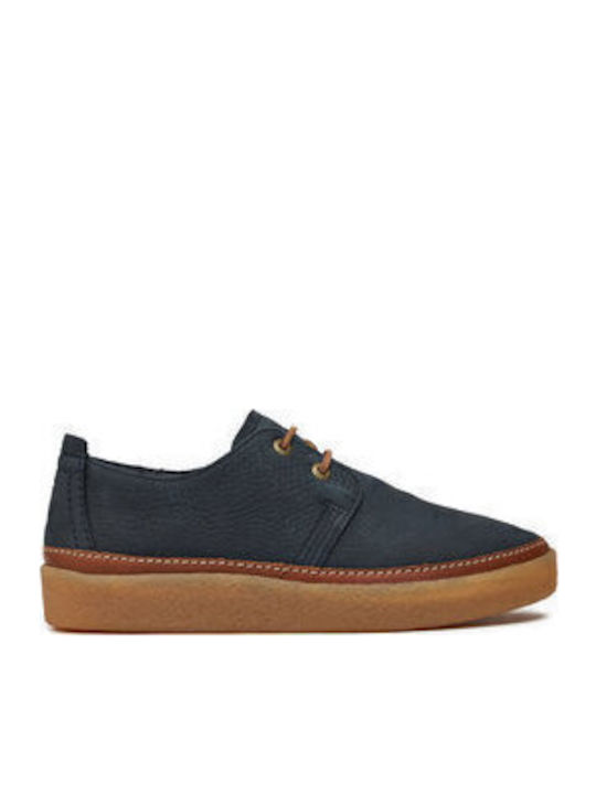 Clarkwood Low Men's Leather Casual Shoes Blue