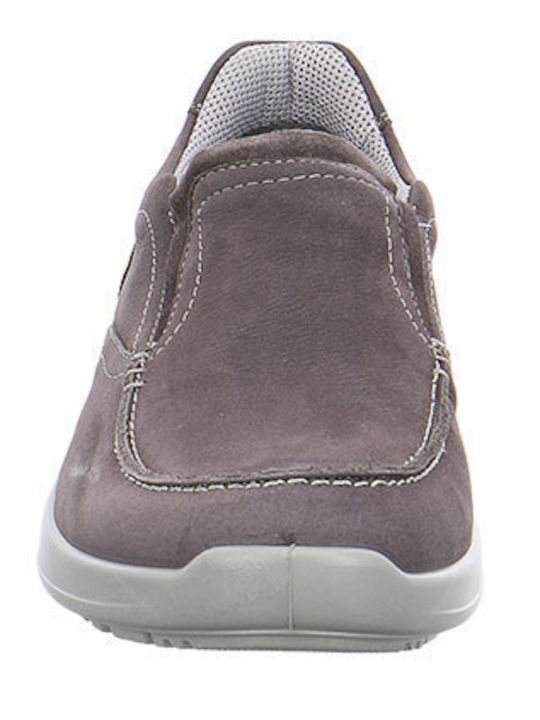 Leder Herren Freizeitschuhe Anatomisch Gray