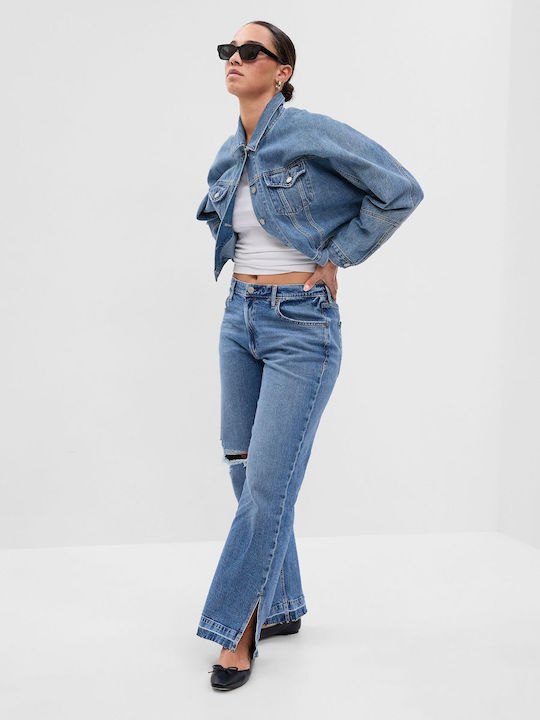 GAP '90s Damenjeanshose Mittlere Taille in Lockerer Passform