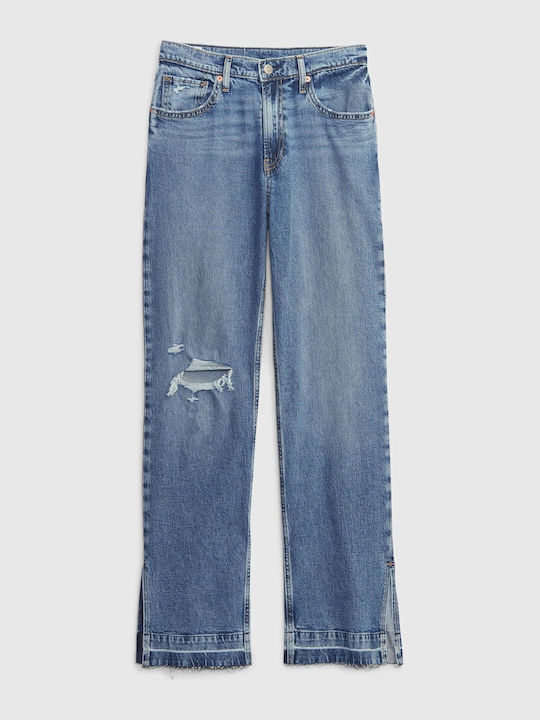 '90s Women's Jean Trousers Mid Rise in Loose Fit