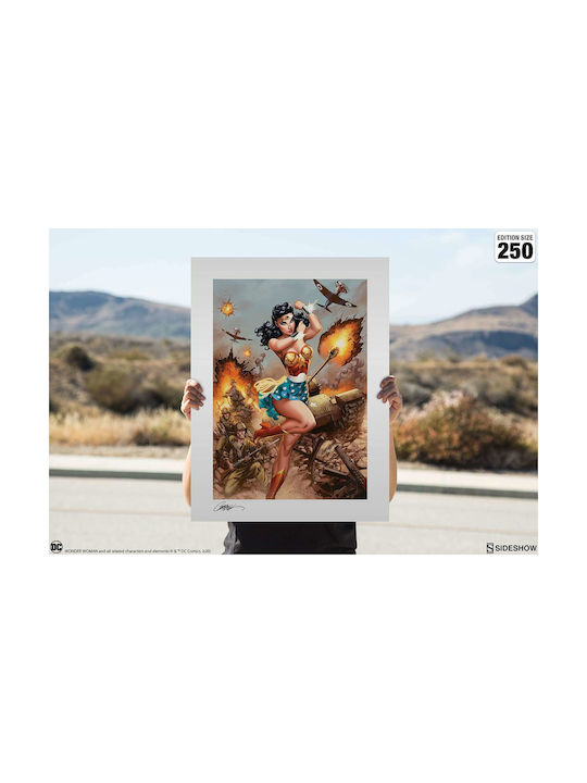Sideshow Collectibles Αφίσα Dc Comics Wonder Woman #750 Wwii 46x61cm