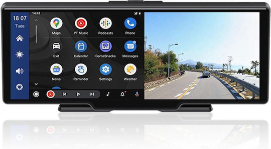 Digital IQ Οθόνη Αφής 10.26" Multimedia για Ταμπλό Αυτοκινήτου με Apple CarPlay / Android Auto / Bluetooth / GPS