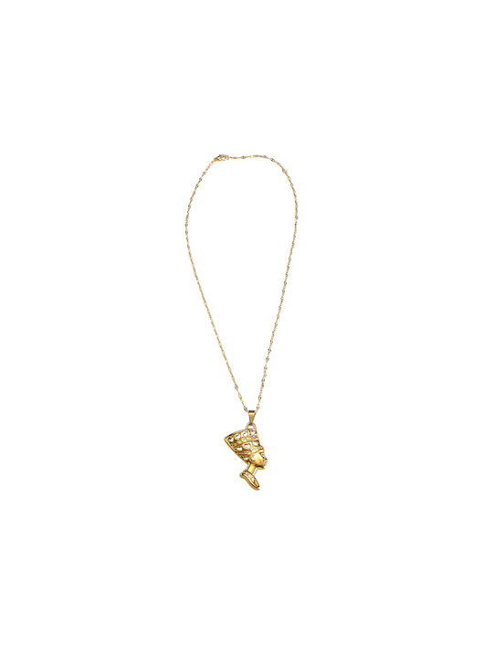 WOMEN'S NECK PENDANT CACTUS JEWELRY GOLD 12 0453