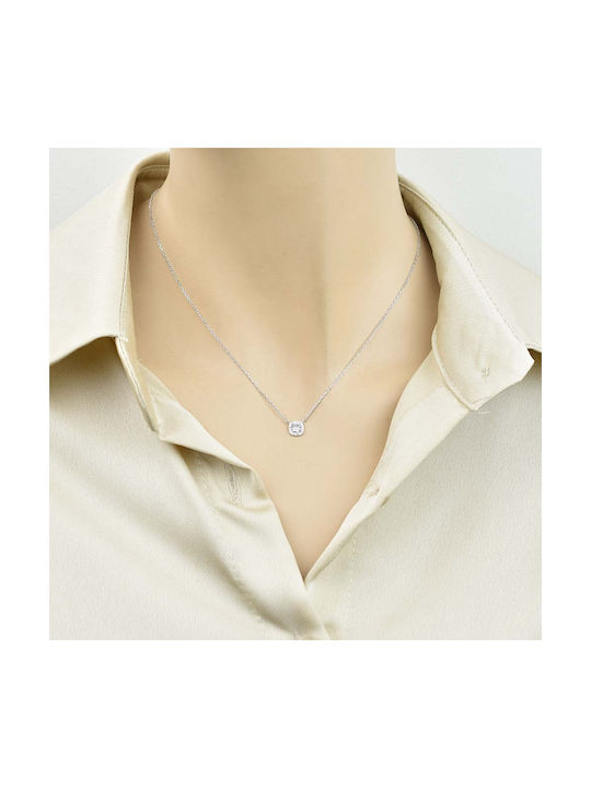 Silver Necklace Rosetta 925