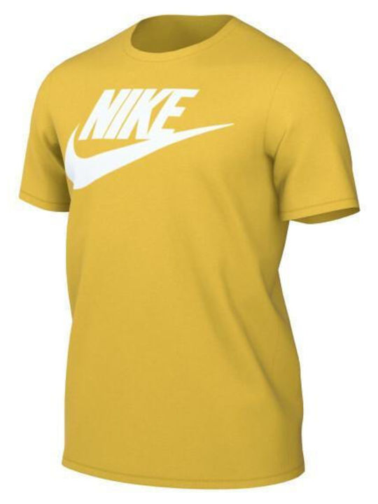 Nike Icon Futura Men's T-shirt Yellow