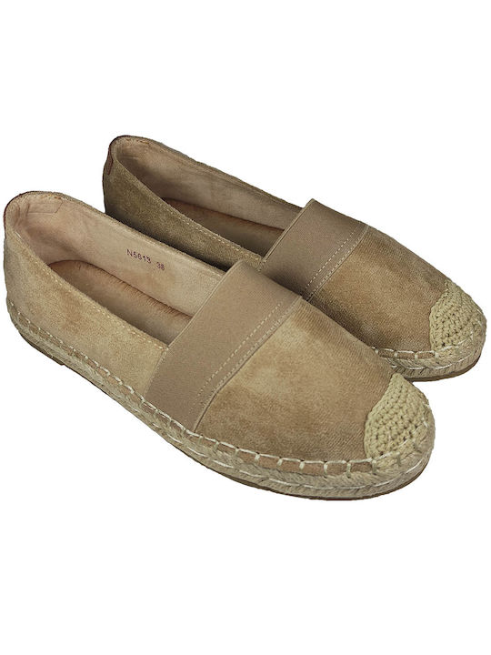 Mplus Damen Espadrilles in Beige Farbe