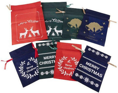 Ruhhy Fabric Christmas Gift Bag 8pcs