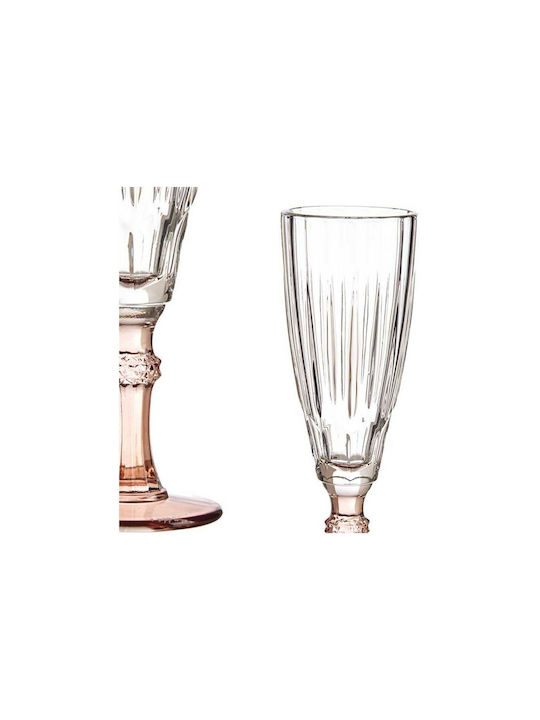 Set de Pahare pentru Vin Alb și Roșu din Cristal Coffee Fără Colțuri 275ml 6buc