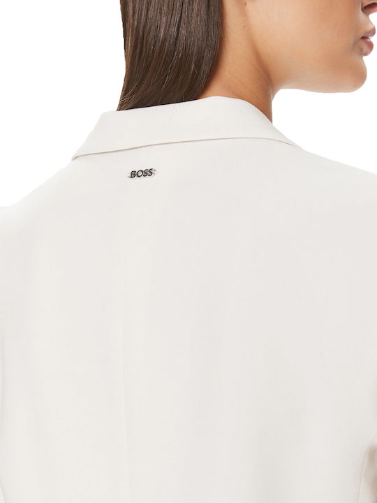 Boss Damen Blazer Ecru