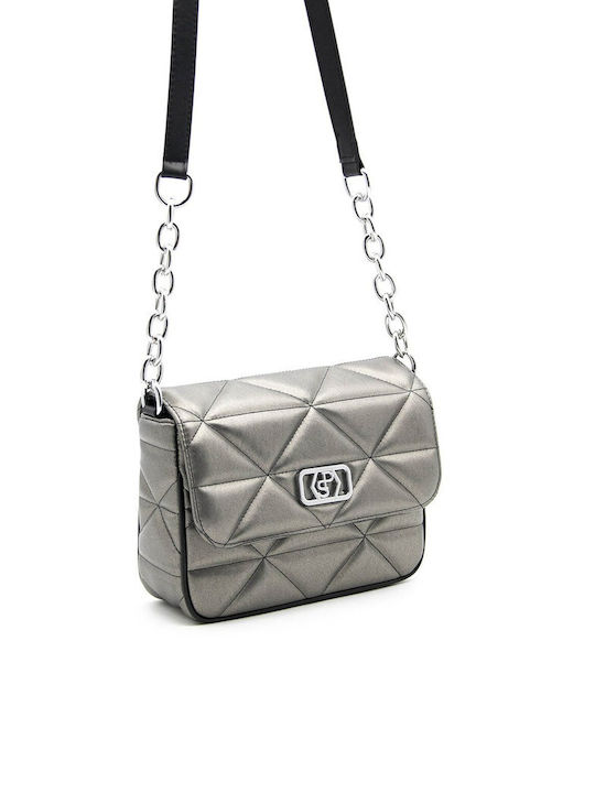 Silver & Polo Damen Tasche Crossbody Silber