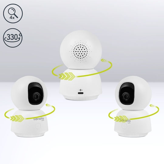 Lionelo Babyline Ασύρματη Ενδοεπικοινωνία Μωρού Κάμερας & Ήχου , με Αμφίδρομη Επικοινωνία & Νανουρίσματα