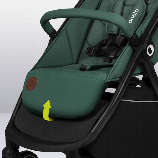 Lionelo Ingrid Baby Stroller Suitable from 6+ Months Black 8.20kg