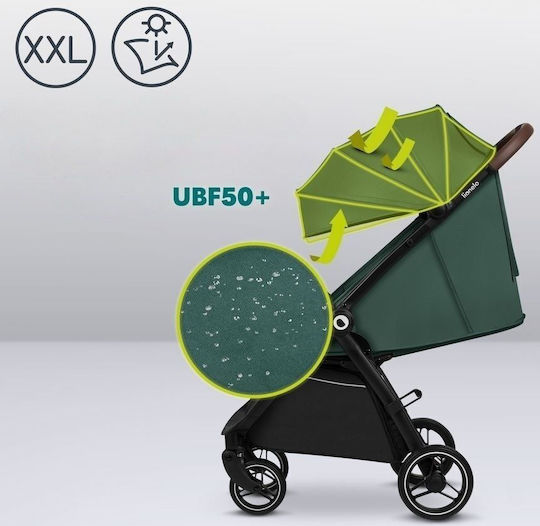 Lionelo Ingrid Baby Stroller Suitable from 6+ Months Black 8.20kg