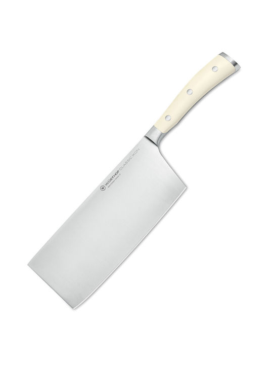 Wusthof Classic Ikon Μαχαίρι Nakiri από Ανοξείδωτο Ατσάλι Creme 18cm 4673-0 1040431818