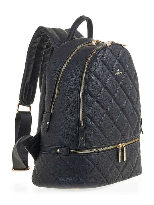 Verde Damen Tasche Rucksack Schwarz