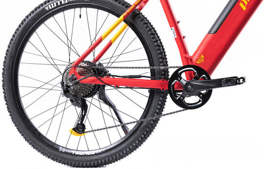 Pegas Планински Велосипед Pegas Dynamic Hiking Електрически Велосипед Матов 29" Червено