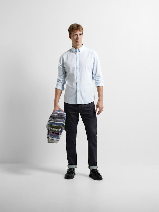 Men's Jeans Pants with Slim Fit Blue