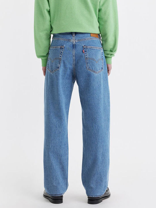 Levi's Stay Pantaloni De Blugi Pentru Bărbați Loose Fit Straight Med Indigo Levi's Stay Pantaloni De Blugi Pentru Bărbați Loose Fit Straight Med Indigo