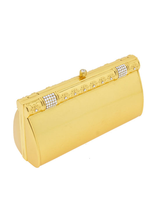 Evening clutch bag Sheilan BM107-Gold