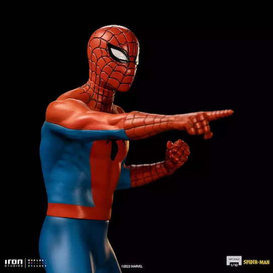 Iron Studios Marvel Spiderman Figure Height 21cm in Scale 1:10