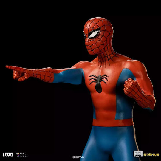 Iron Studios Marvel Spiderman Figure Height 21cm in Scale 1:10