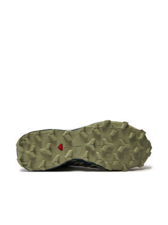 Speedcross 6 Gore-tex Ανδρικά Αθλητικά Παπούτσια Trail Running Αδιάβροχα με Μεμβράνη Gore-Tex Grisaille / Carbon / Tea