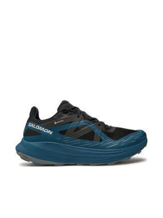 Ultra Flow Sport Shoes Trail Running Waterproof with Gore-Tex Membrane Black / Deep Dive / Trooper