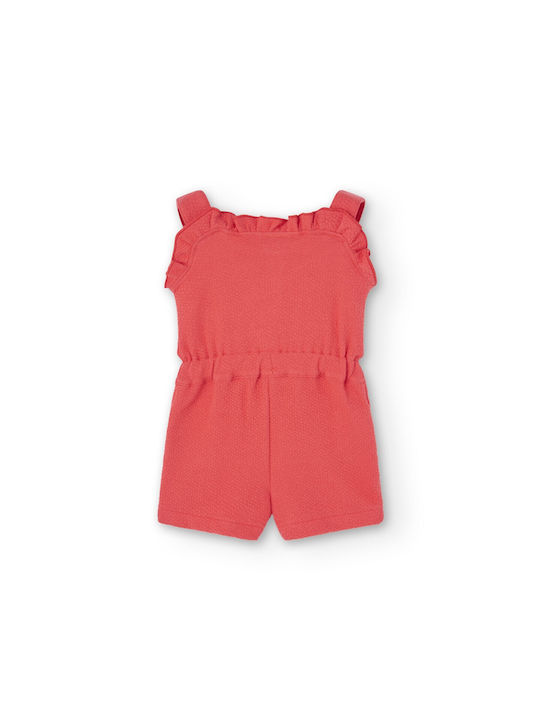 Boboli Kids One-piece Fabric Shorts/Bermuda Coralli