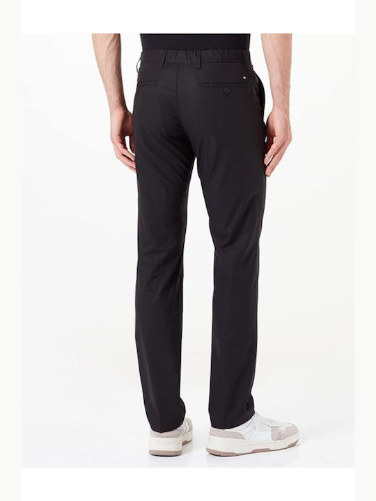 Tommy Hilfiger Denton Pantaloni pentru bărbați Chino Negru