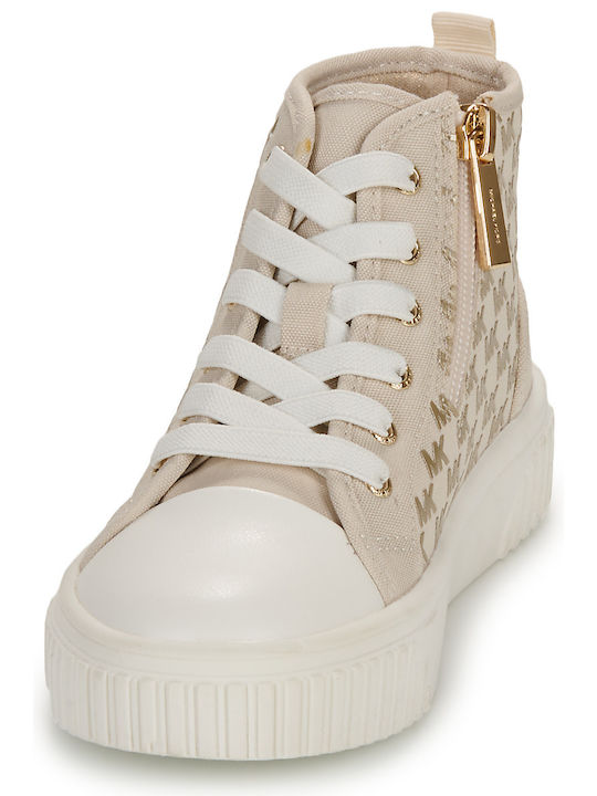 SKATE SPLIT Kids Sneakers High Beige