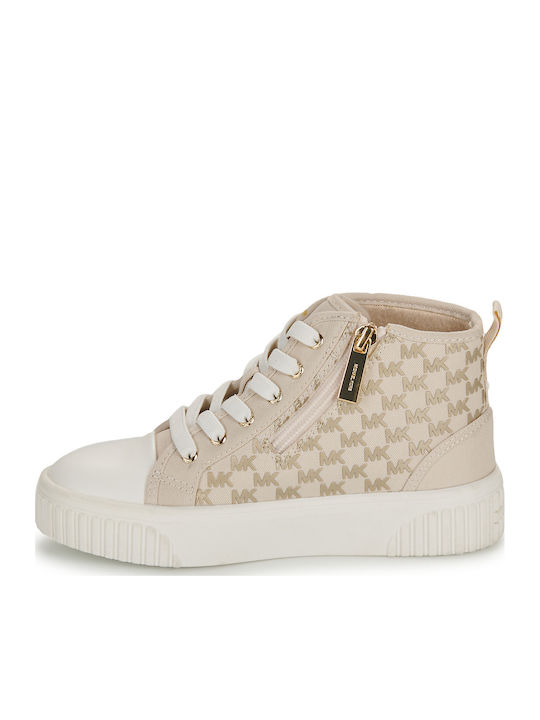 SKATE SPLIT Kids Sneakers High Beige
