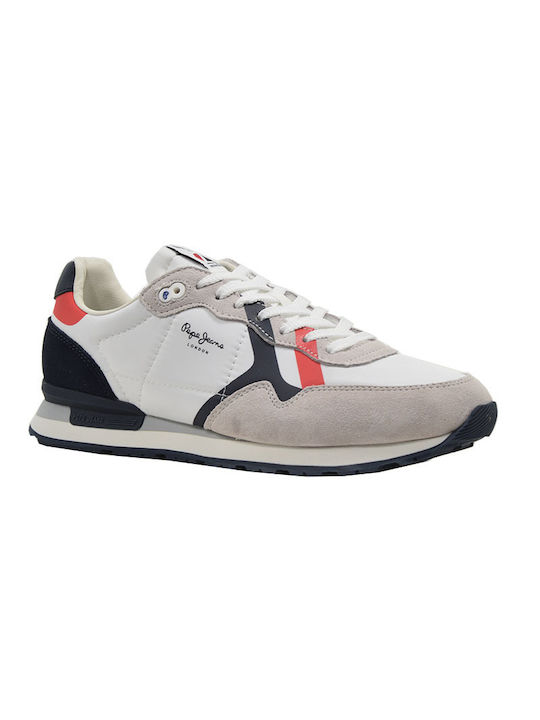 Pepe Jeans Brit Herren Sneakers 800white