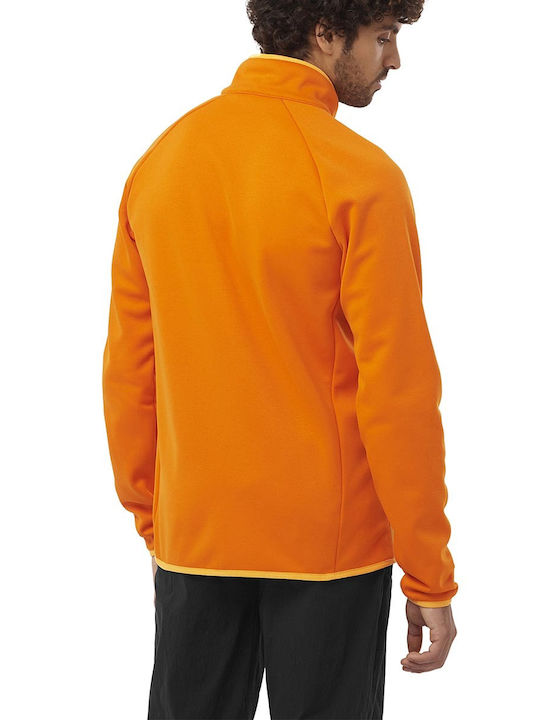 Salomon Herren Winter Jacke Lässig Orange