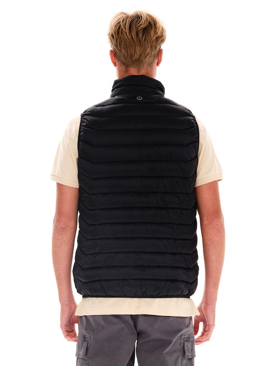 Sleeveless Winter Jacket Puffer Black