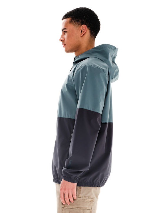 Jacket Waterproof EBONY/DUSTY GREEN