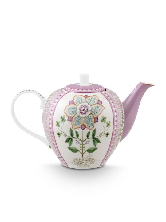 PiP Studio Porcelain Teapot Multicolour 1600ml