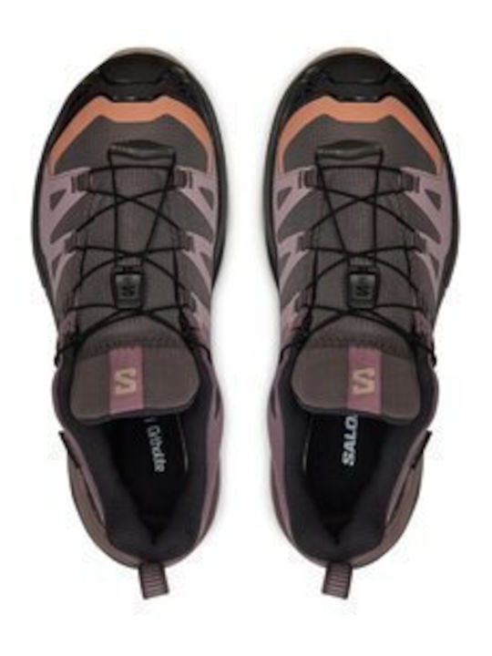 Salomon X Ultra 360 GTX Women's Waterproof Hiking Shoes With Gore-Tex Membrane Purple