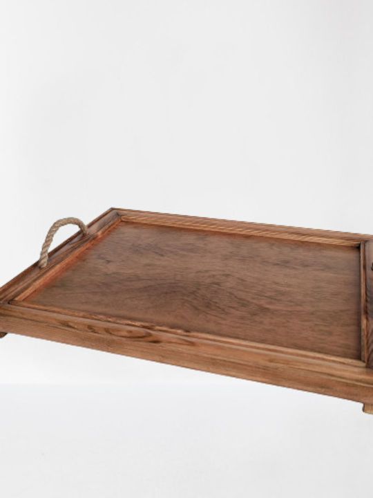 Korres Craft Ξύλινος Δίσκος Σερβιρίσματος 34x43x4cm