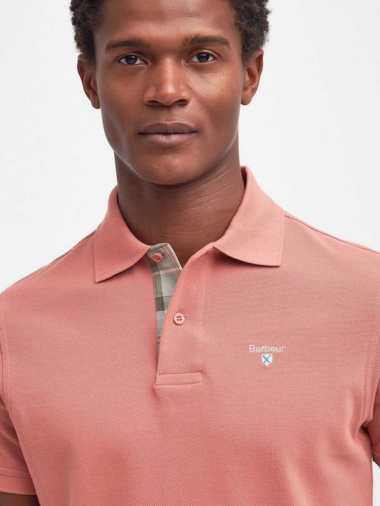 Polo Short Sleeve Blouse Dusty Pink
