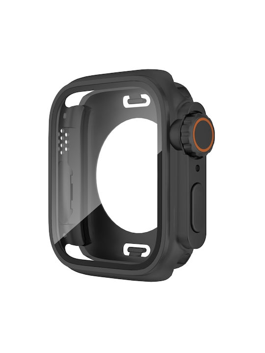 Πλαστική Θήκη σε Μαύρο χρώμα για Apple Watch Series 6 / 5 / 4 / SE 40mm