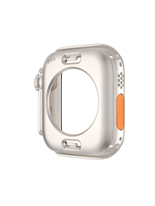Plastikhülle in Gray Farbe für Apple Watch Serie 6 / 5 / 4 / SE 40mm